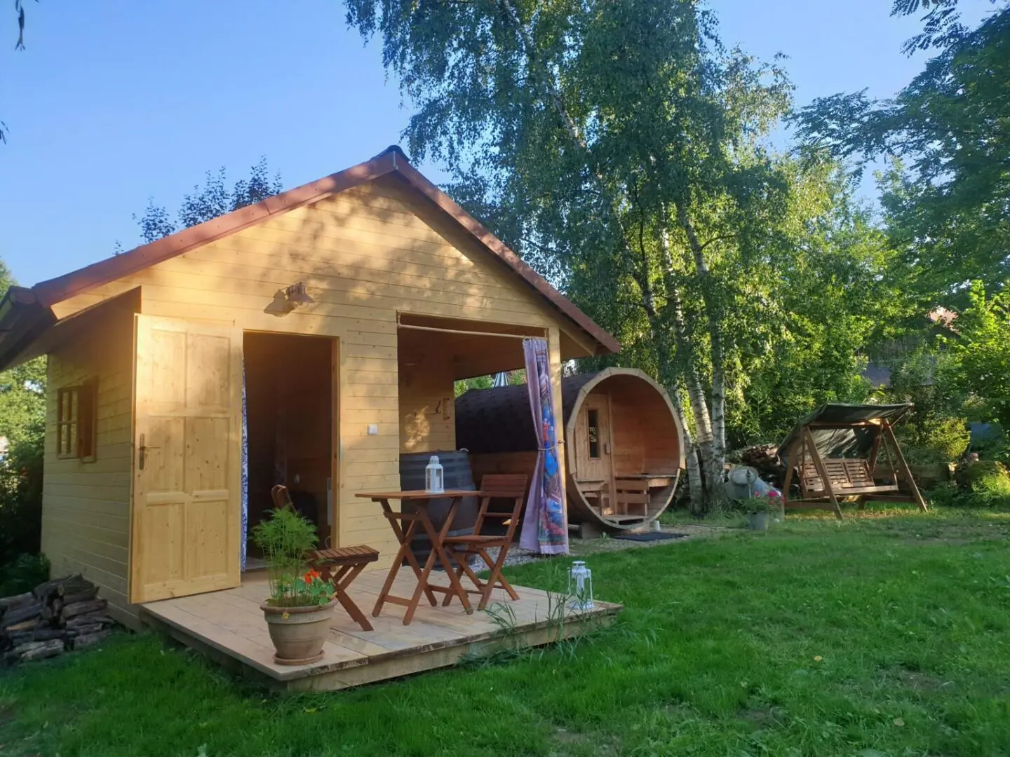 Sauna jen pro vás - Selské lázně - Modletický dvůr