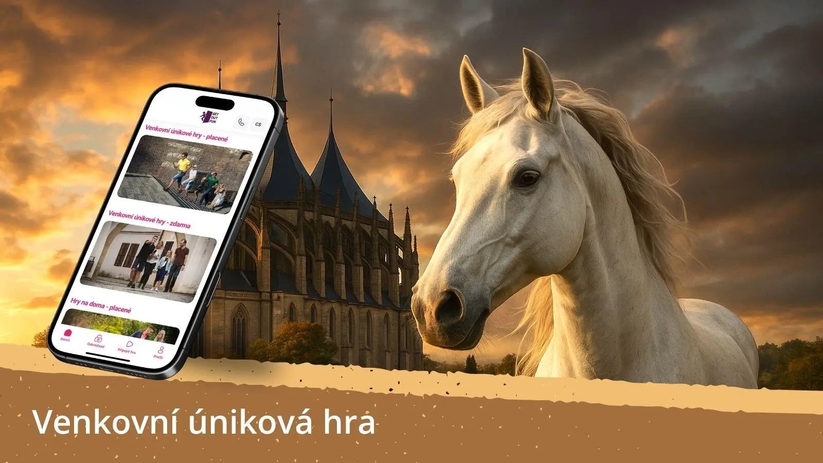 Venkovní hra - Přízrak z kláštera