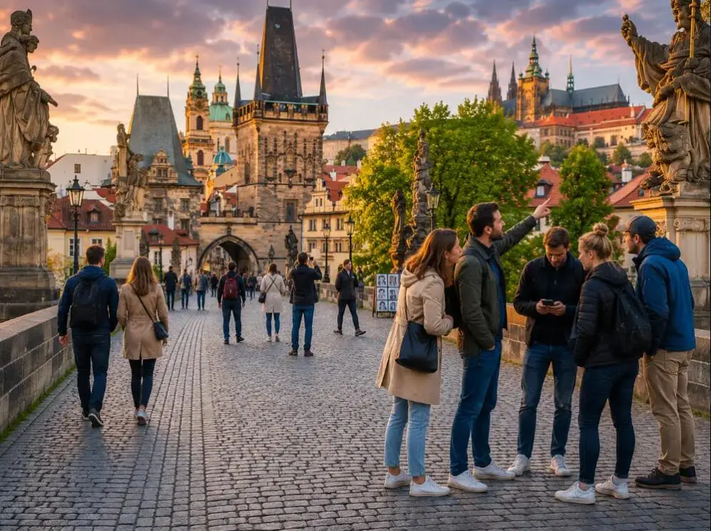 Venkovní hra Praha - Karlův most