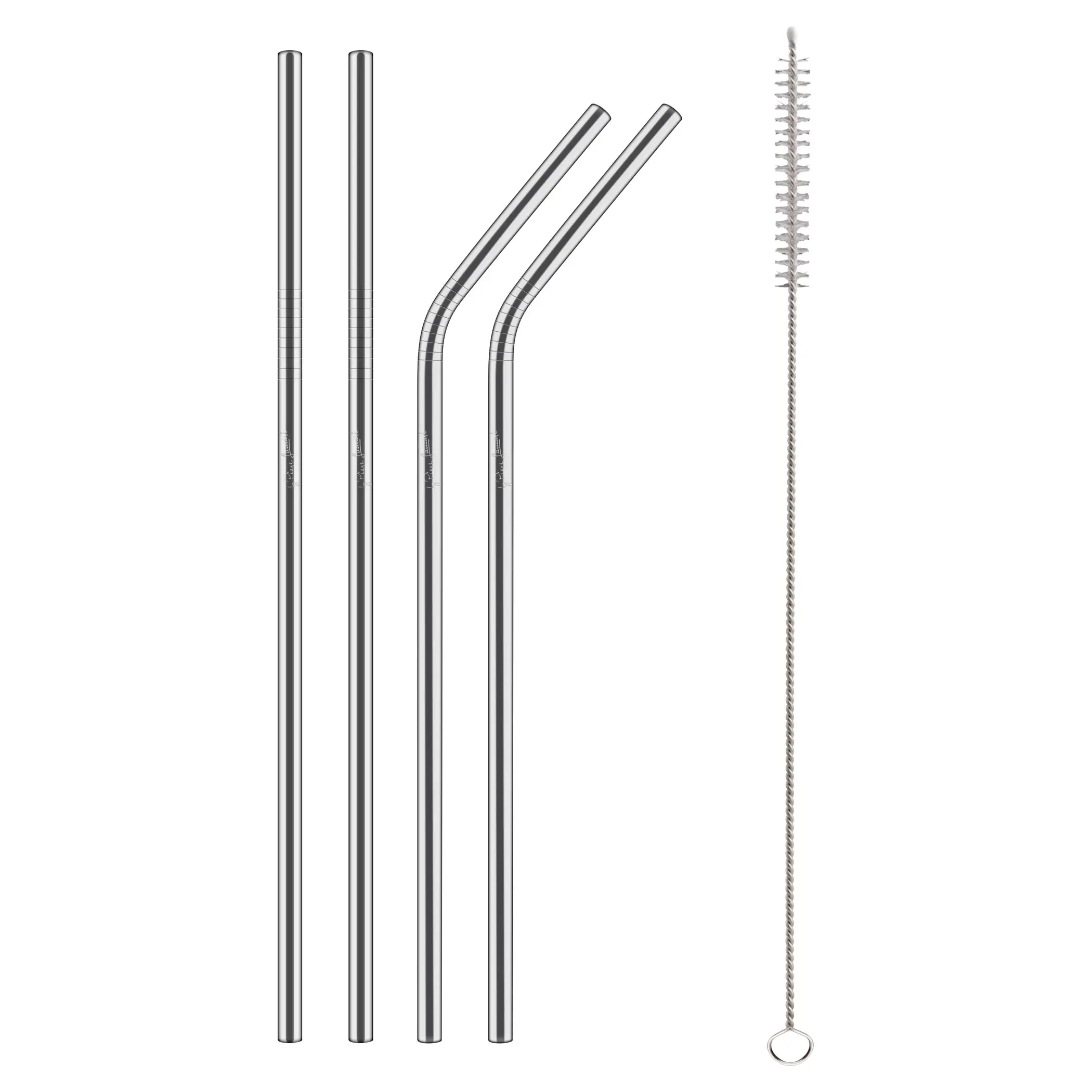 SodaStream Sada nerez brček STRAW LT7052 Barva nerez .