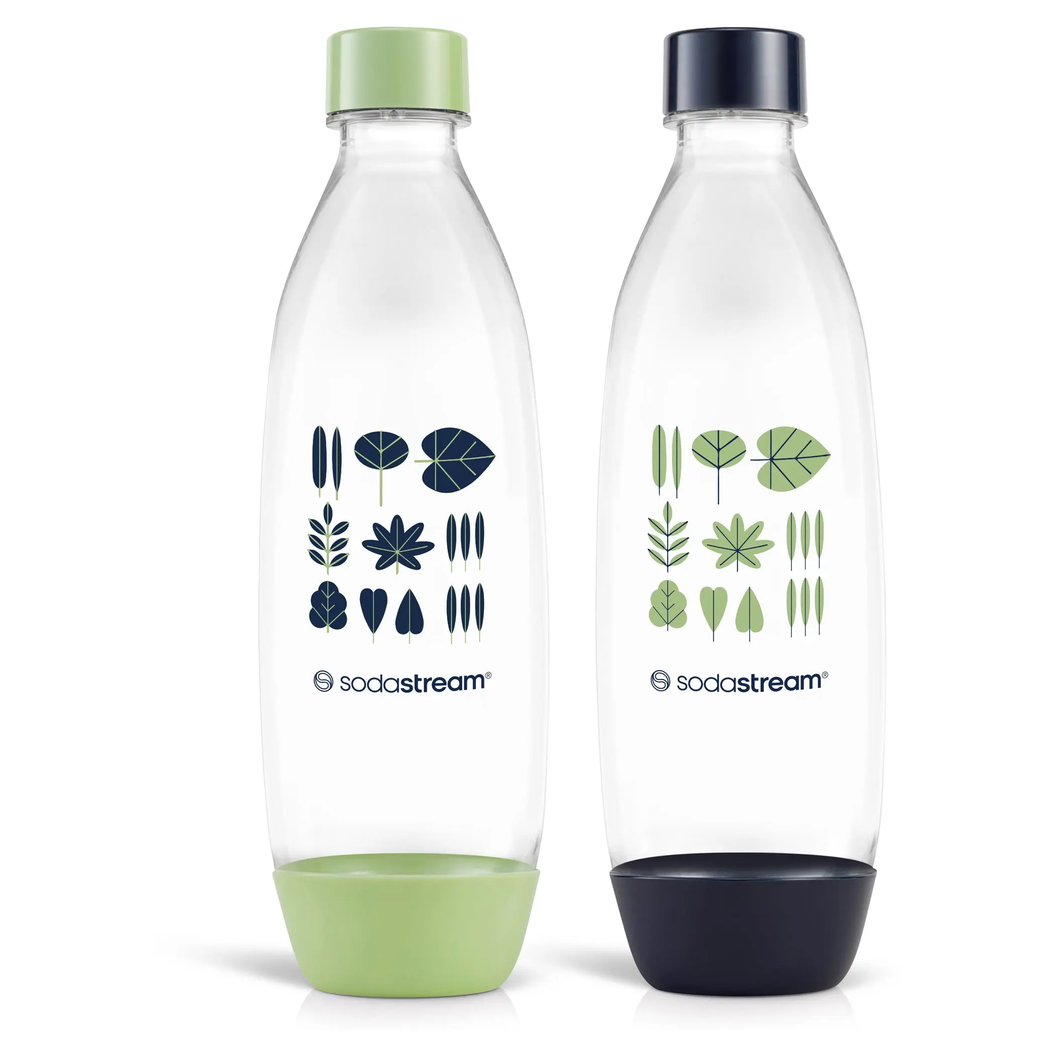 SodaStream Lahev FUSE 2x 1 l, zelená/černá