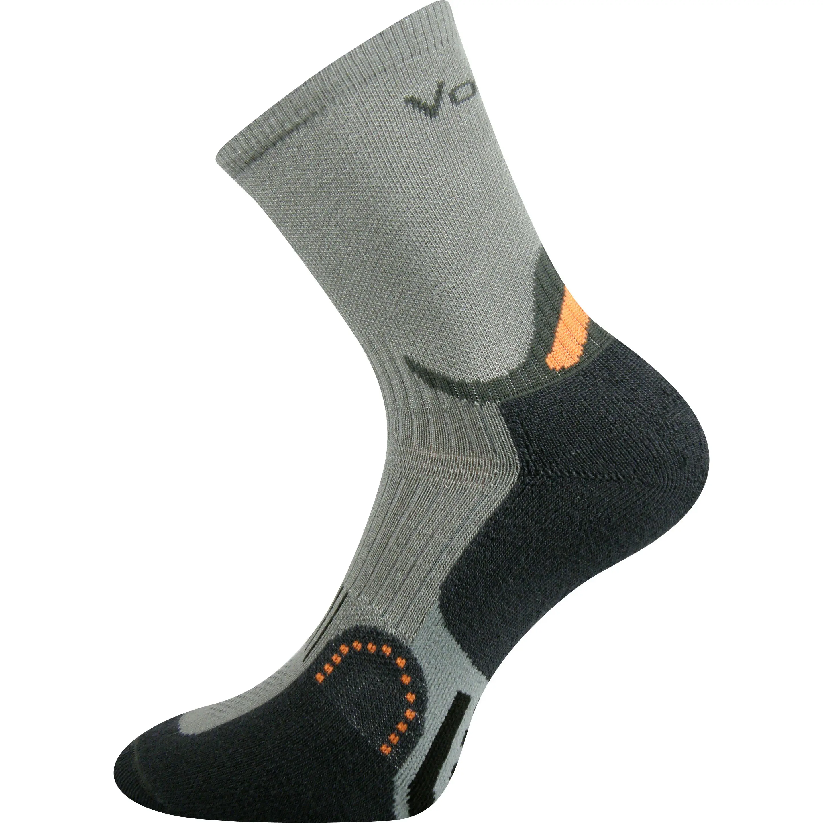 VOXX Ponožky sportovní se stříbrem ACTROS světle šedé 39-42 102712