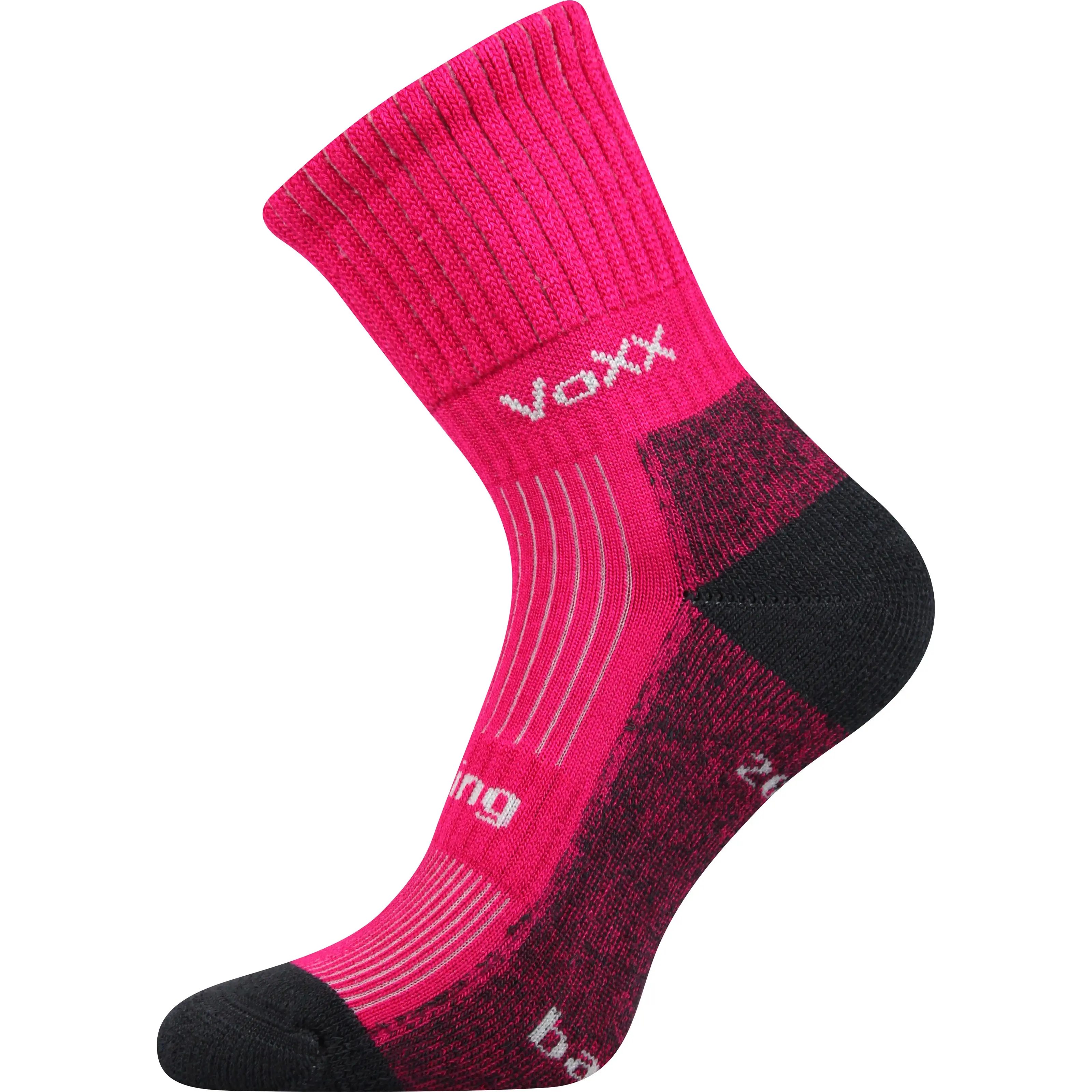 VOXX Ponožky silné bambusové BOMBER magenta 39-42 110845