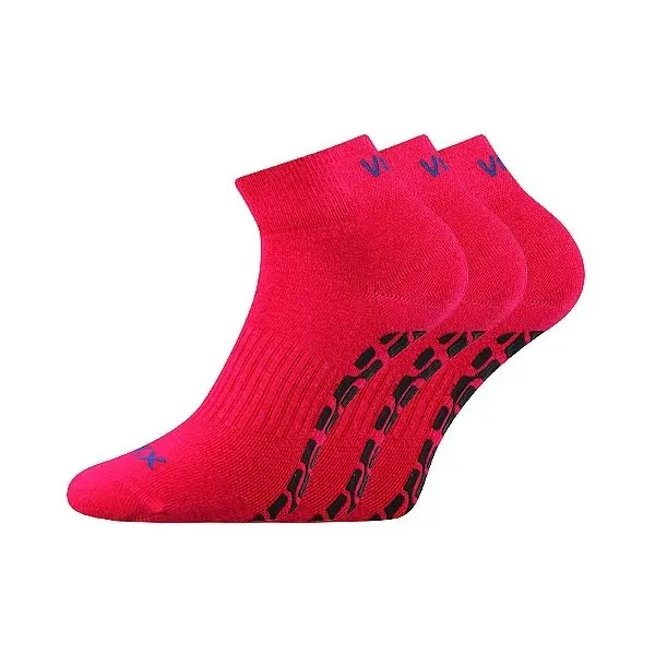 VOXX Ponožky sportovní JUMPYX magenta (3 páry) 35-38 116510