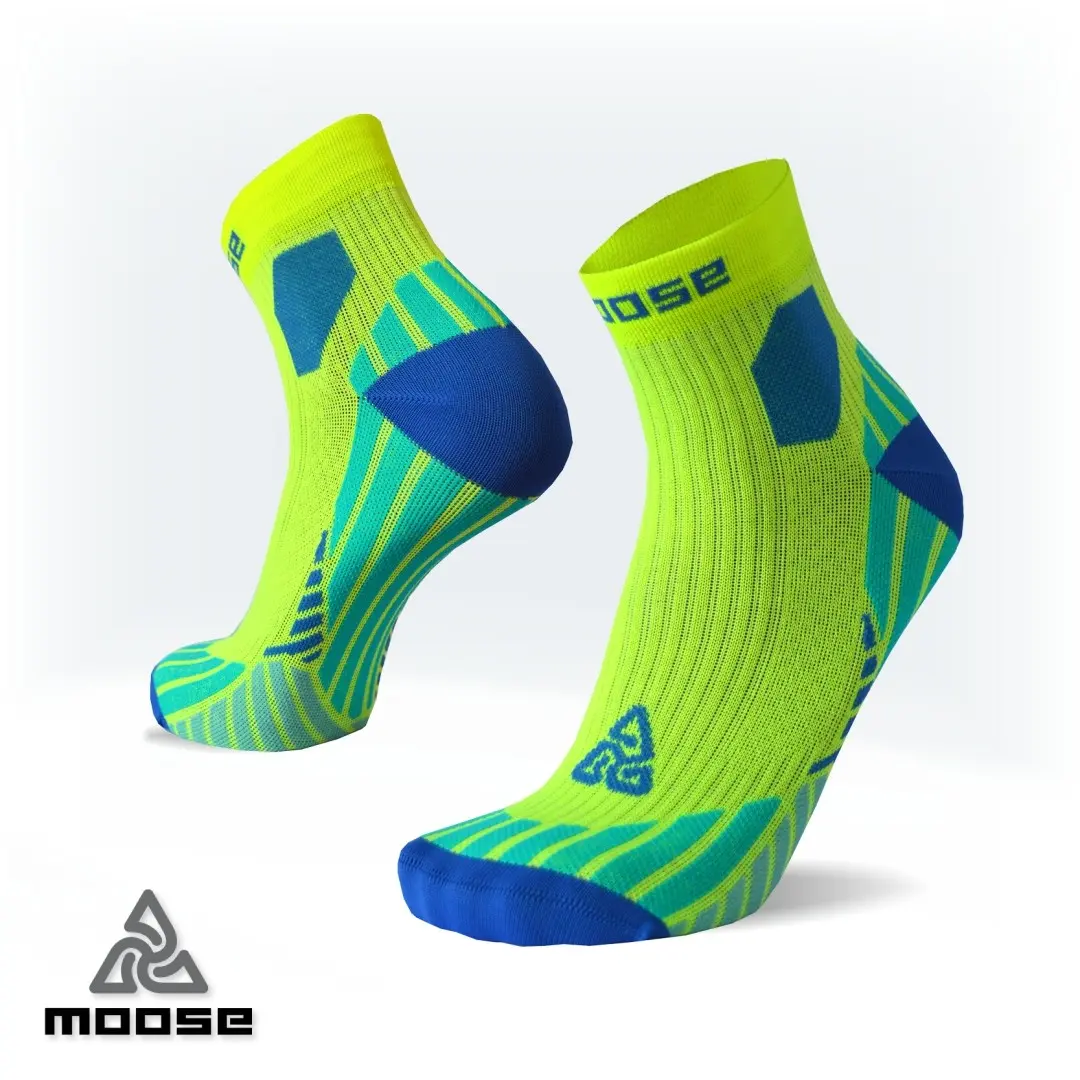 ULTRAMARATHON NEW běžecké ponožky Moose Žlutá L 1 pár