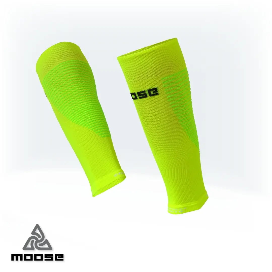 COMPRESS KINETIC kompresní návleky na lýtko Moose žlutá XL