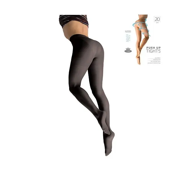 PUSH UP tights 20 DEN kompresní punčochové kalhoty Lady B