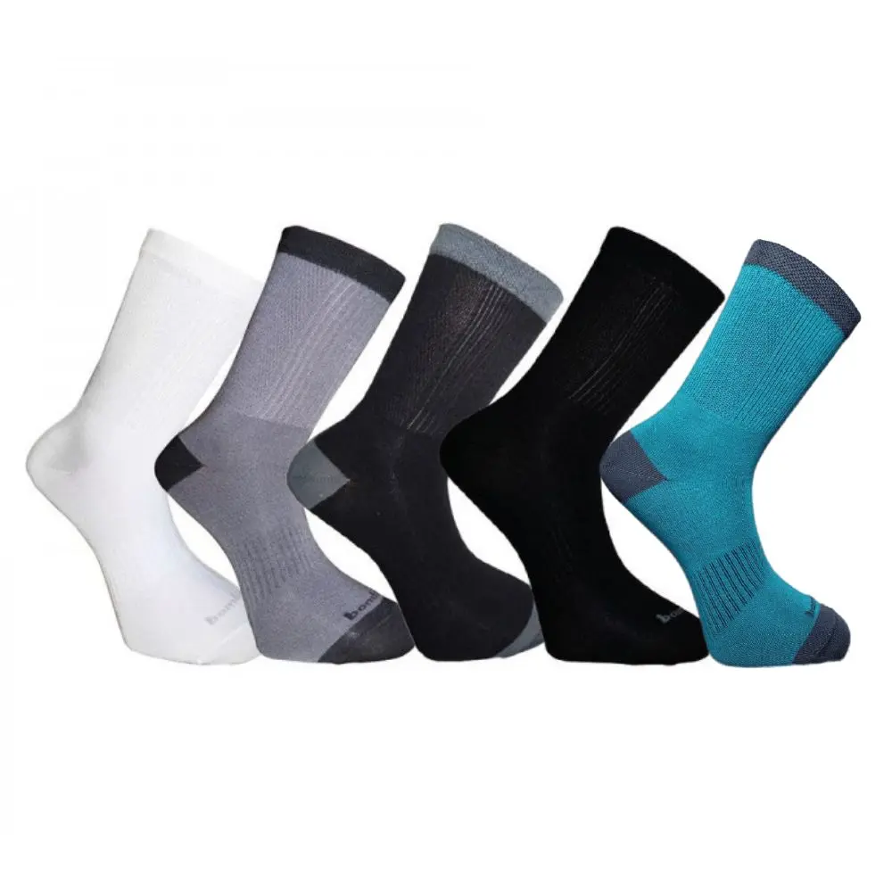 BX-3 LIGHT bambusové ponožky BAMBOX Červená / Černá 39-42 1 pár