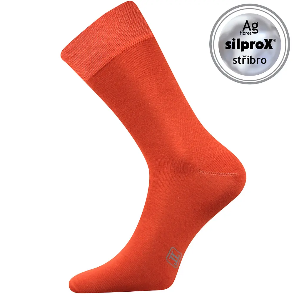 Ponožky Lonka vysoké oranžové (Decolor-orange2)