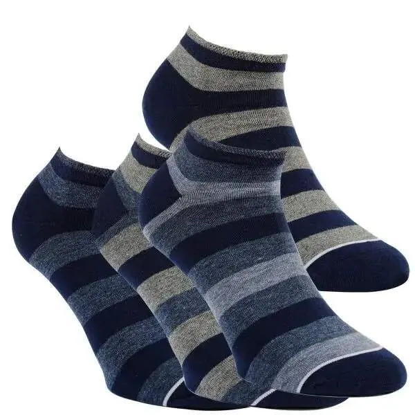 Pánské bavlněné sneaker ponožky RS Mix barev 39-42 4 páry