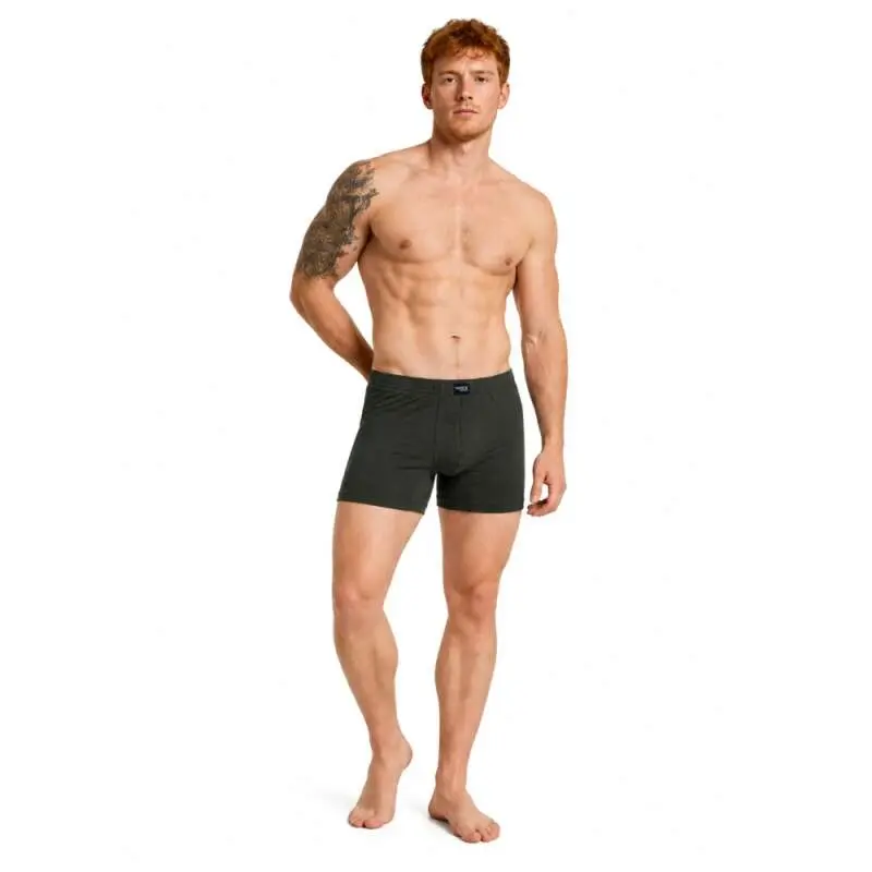 Pánské boxerky VoXX MERINOWOOL zelené (MW05-khaki)