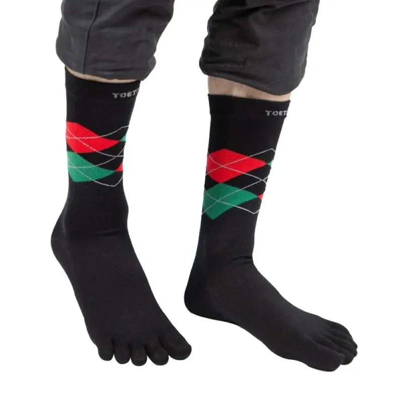 ARGYLE prstové ponožky ToeToe černá