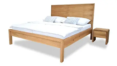 Postelia MATEO Buk 140x200 cm