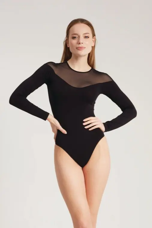 Gatta body Ariana - černá, XL