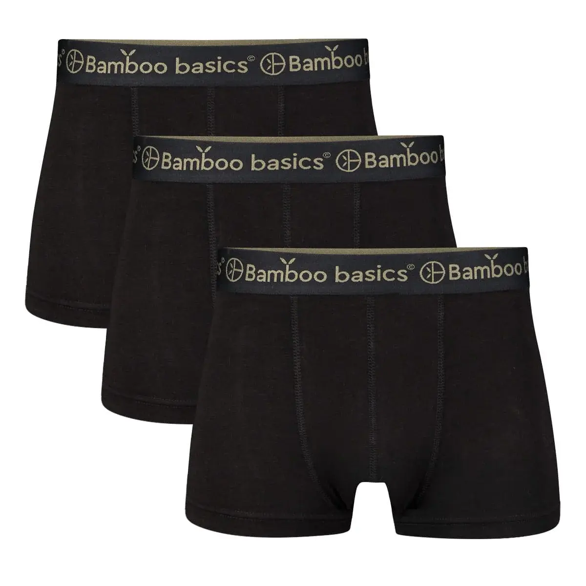 Bamboo Basics boxerky bamboo Liam - černá