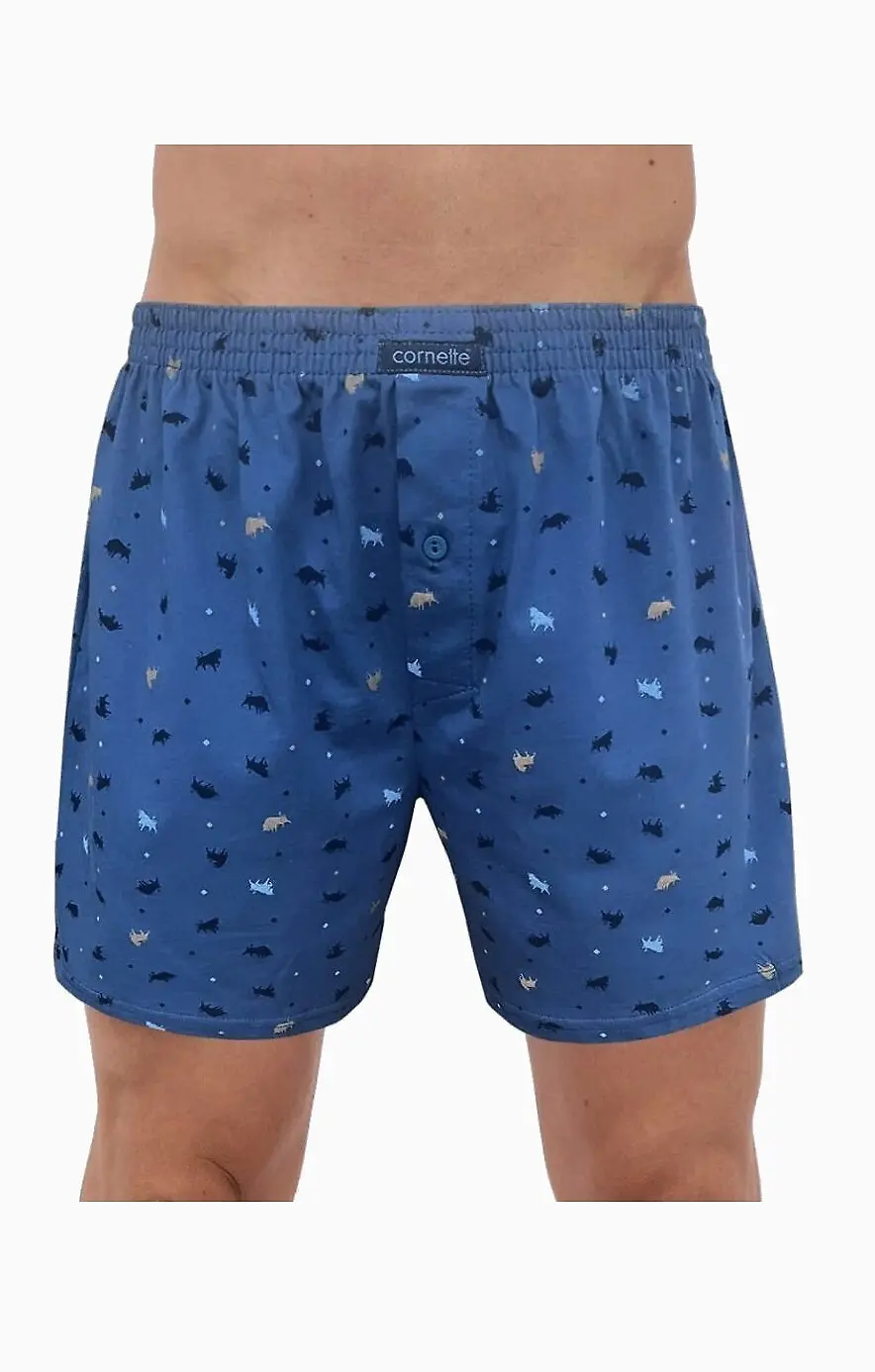 Cornette trenýrky comfort 002/302 - modrá