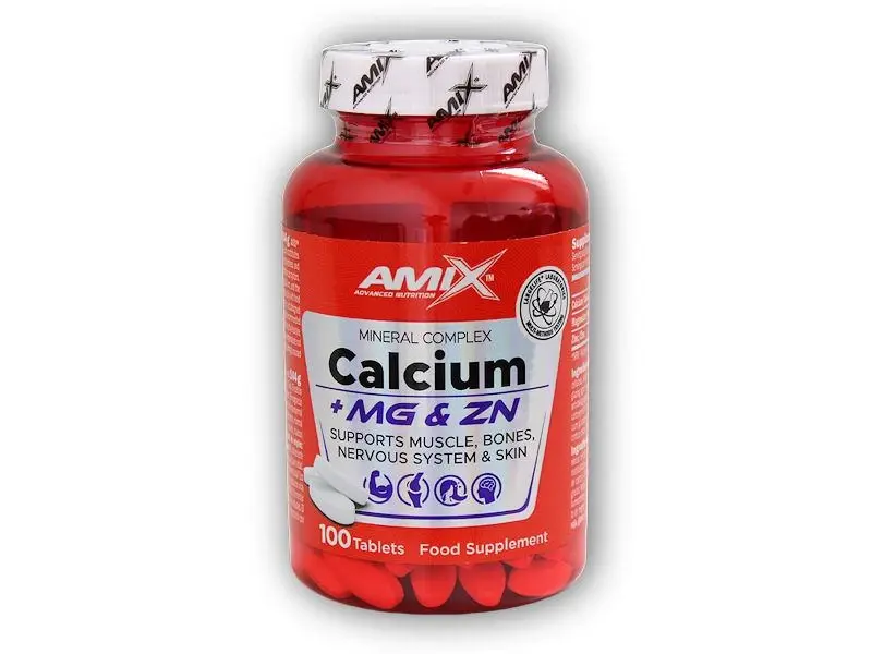 AMIX Calcium + Magnesium + Zinek 100 tablet