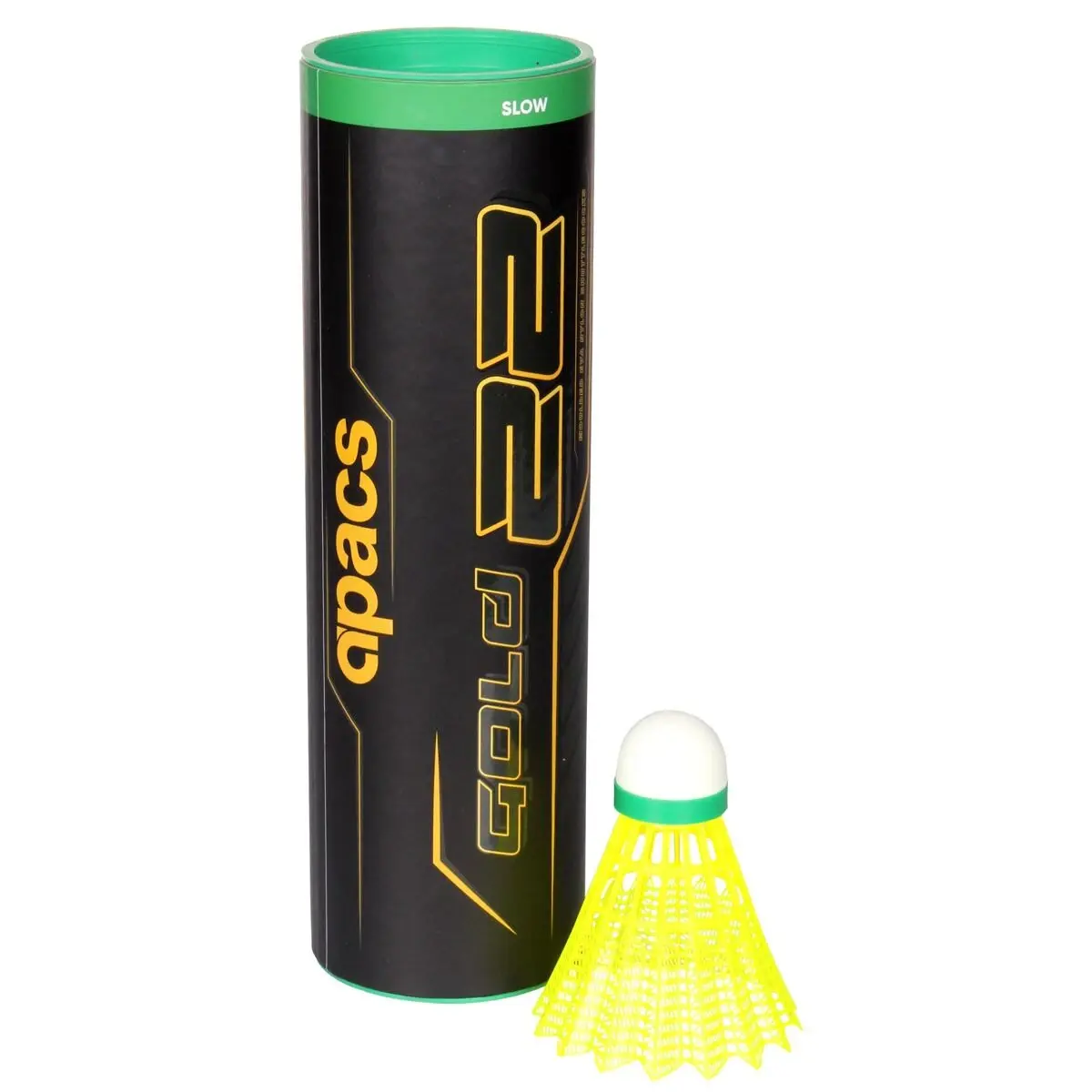 Apacs Gold 22 badmintonové míčky zelená
