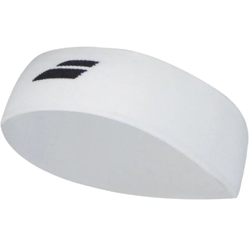 Babolat Logo Headband čelenka bílá-černá