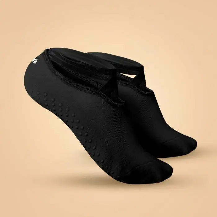 BeastPink Ponožky Grip Yoga Socks Black