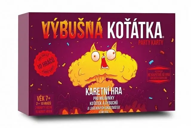 Blackfire Výbušná koťátka: Párty karty