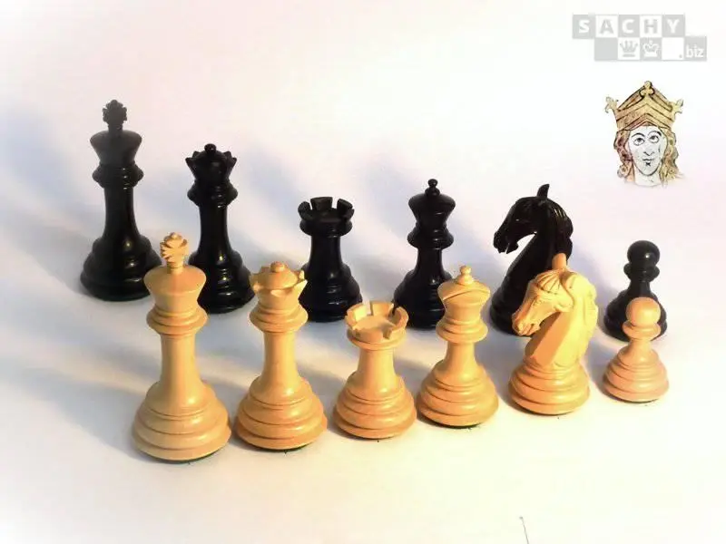 Chopra Figury Staunton Vratislav II ebenové