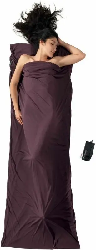 Cocoon Glow fialová Thermolite spacáková přikrývka