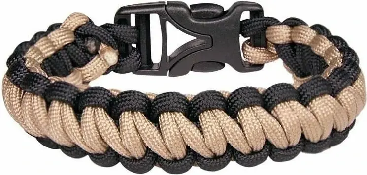 Coghlans náramek Paracord Bracelet béžový/černý
