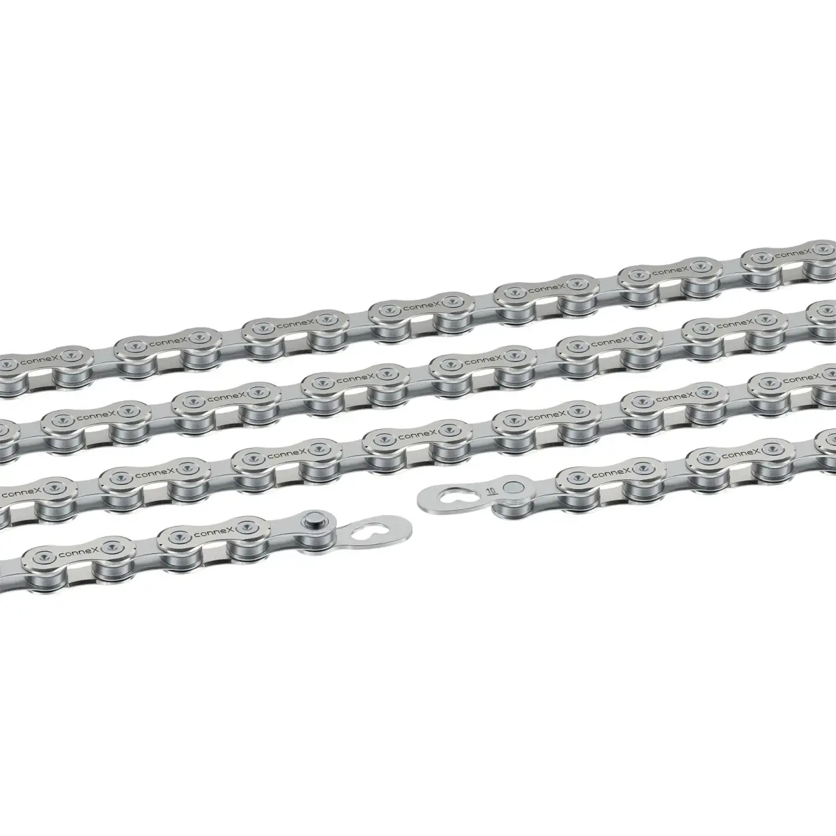 CONNEX Řetěz 10sX pro 10-kolo, stříbrný