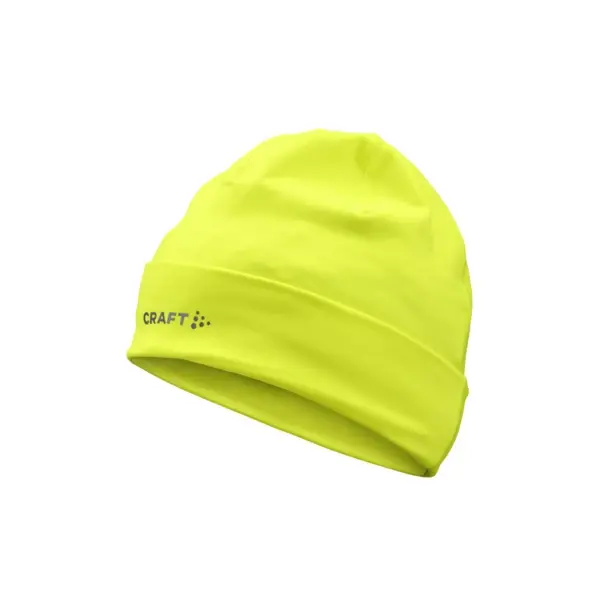 Funkční čepice CRAFT CORE Essence - žlutá Velikost: S-M