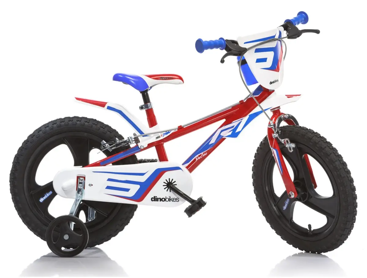 Dino 416US červeno bílé 16 dětské kolo