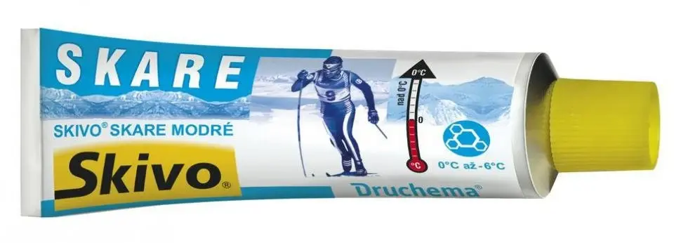 DRUCHEMA Běžecký vosk SKARE modrý