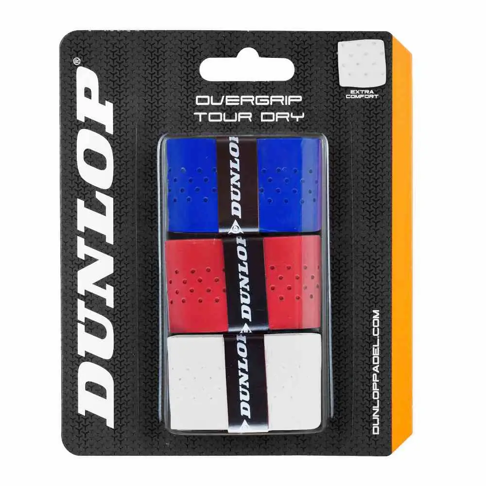 DUNLOP Padel omotávky DRY TOUR OverGrip mix