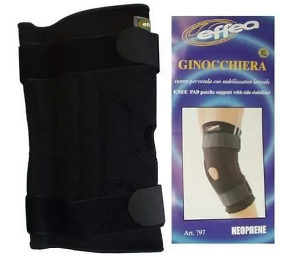 Effea Bandáž koleno - neopren 799 černá S
