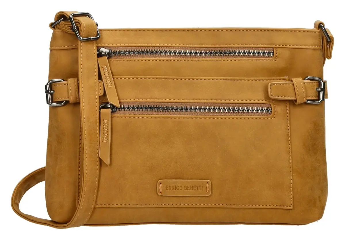 Enrico Benetti Nouméa 66657 okrová crossbody kabelka
