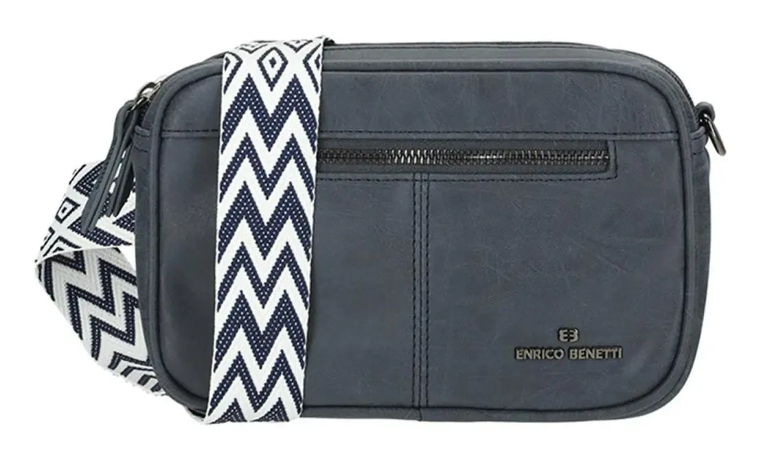 Enrico Benetti Stacey 65057 tmavě modrá crossbody kabelka