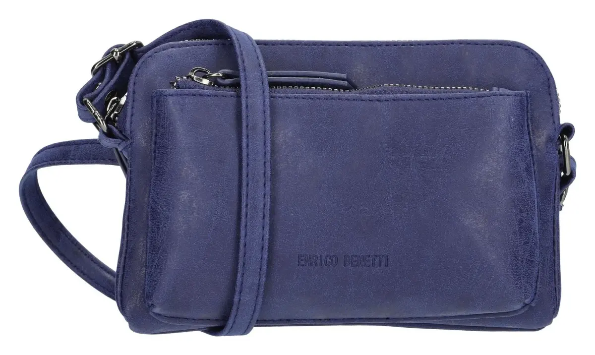 Enrico Benetti Zoë 66919 indigová crossbody kabelka