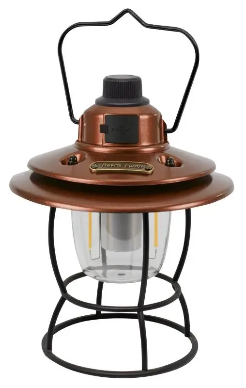 Eurotrail Nabíjecí lampa Orix měděná