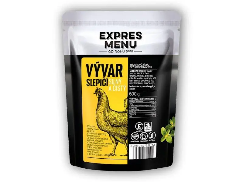 Expres Menu Slepičí vývar 600 g