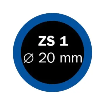 Ferdus Záplaty 20 mm ZS 1 (obsahuje 100 ks)