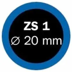 Ferdus Záplaty 20 mm ZS 1 (obsahuje 100 ks)