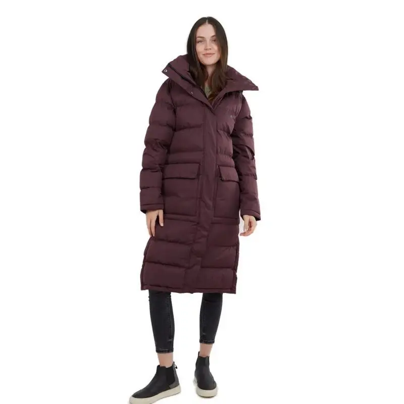 Fundango Sabina Padded Jacket-398-aubergine