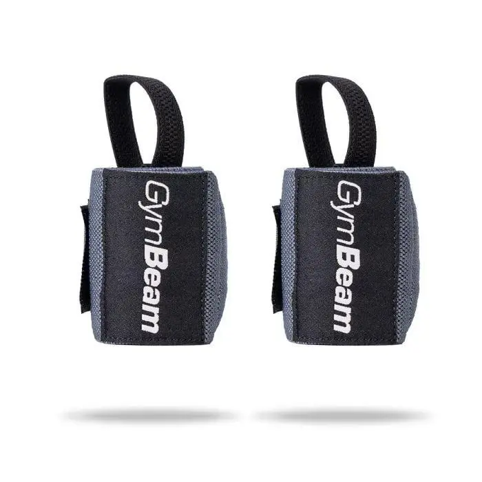 GymBeam Bandáže na zápěstí FIRM dark grey (VÝPRODEJ)