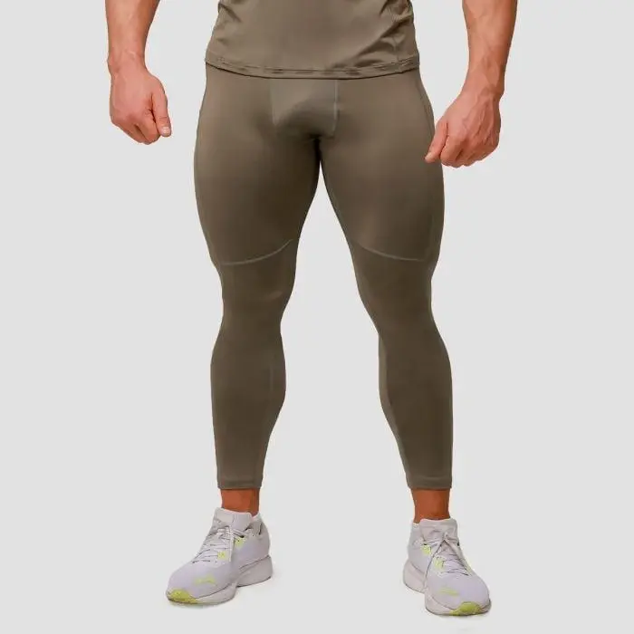 GymBeam Běžecké legíny Pulse Vetiver