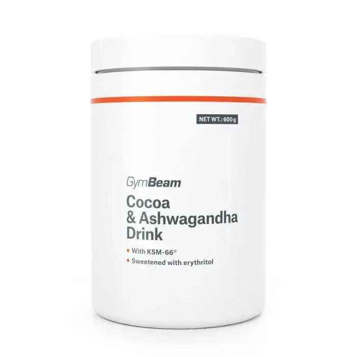 GymBeam Cocoa Ashwagandha Drink 600 g