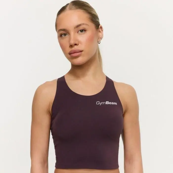 GymBeam Dámský sportovní top BEAT Berrywood