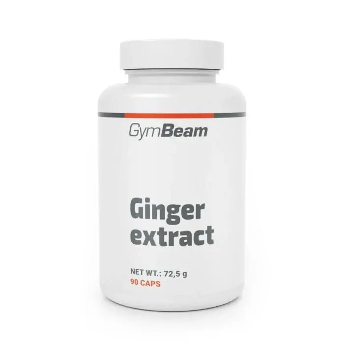 GymBeam Extrakt ze zázvoru 90 kaps.
