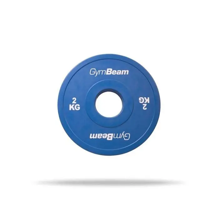 GymBeam Gumový frakční kotouč 51 mm 2 kg