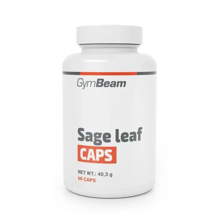 GymBeam Listy šalvěje 60 kaps.