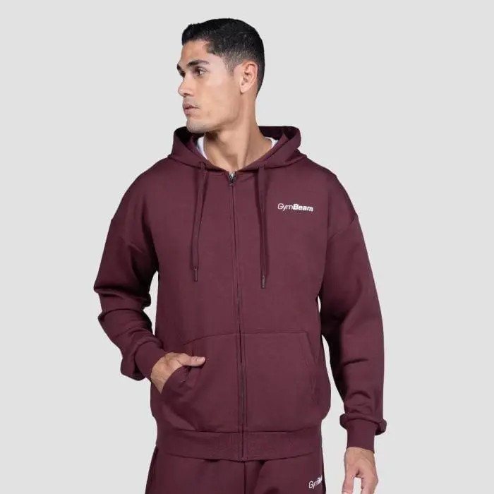 GymBeam Mikina se zipem Relay Fig